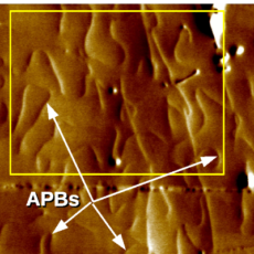 New publication in Applied Physics Letters –  visualization of antiphase boundaries