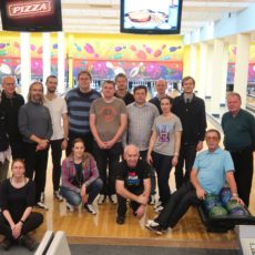 Classical mechanics in practice at Christmas bowling